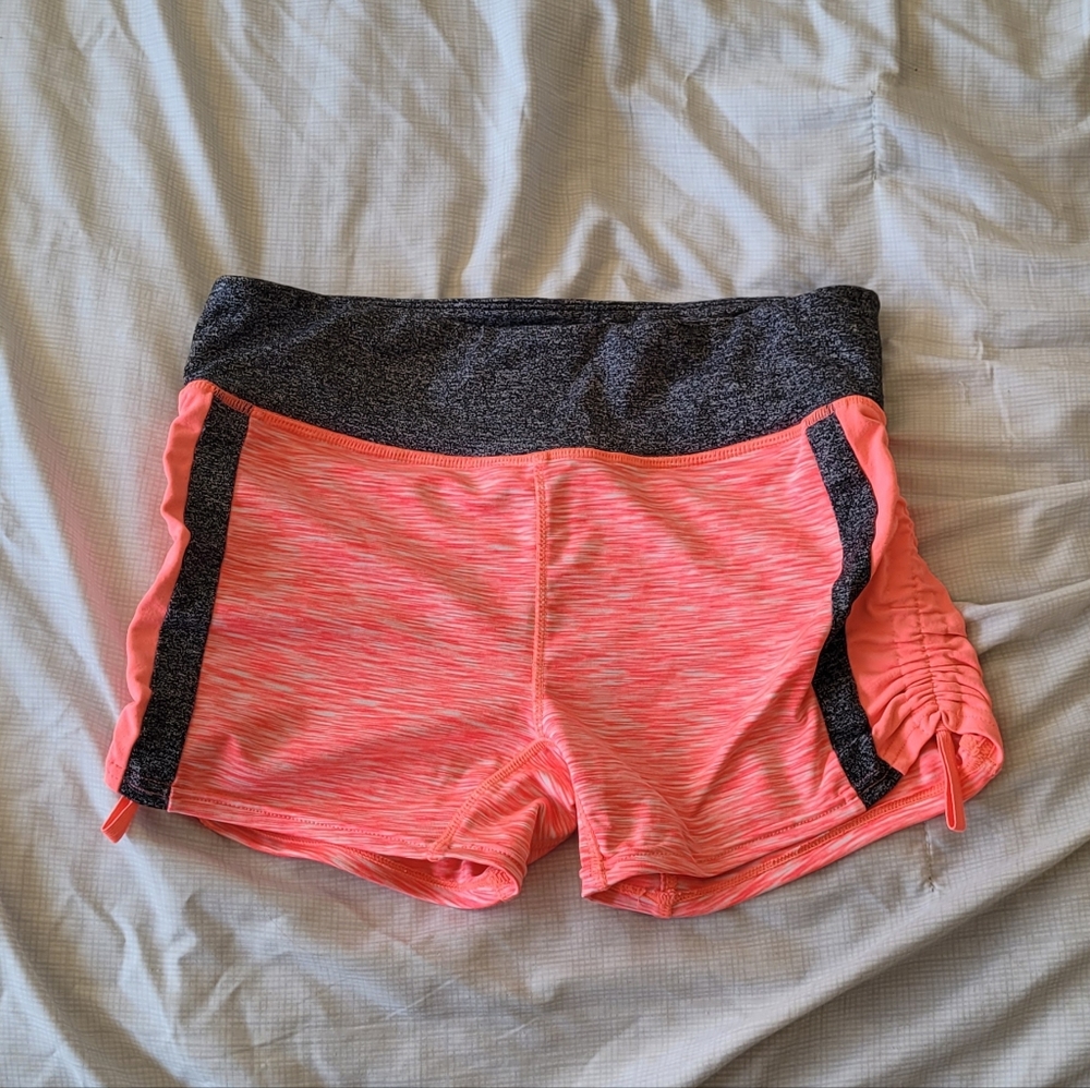 Pink / Grey workout shorts
